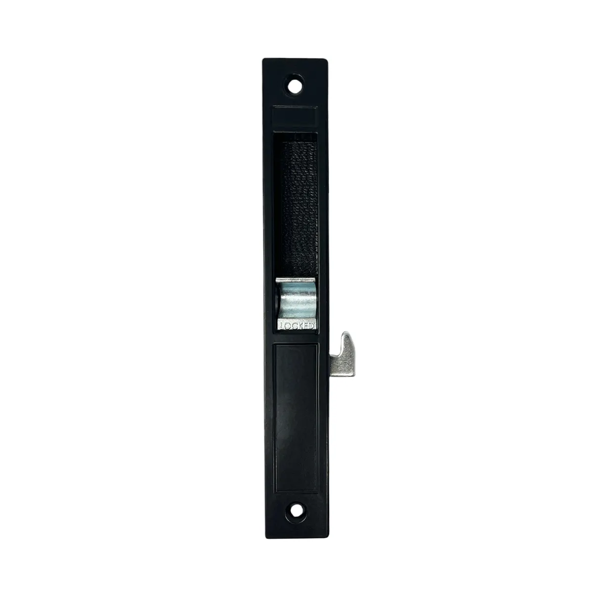 Single Screen Door Handle Black (6-1/2" Hole to Hole)