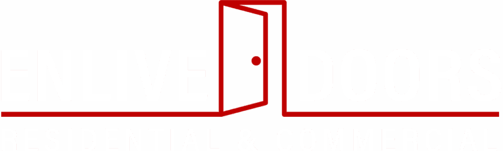 Enlive Doors Logo White